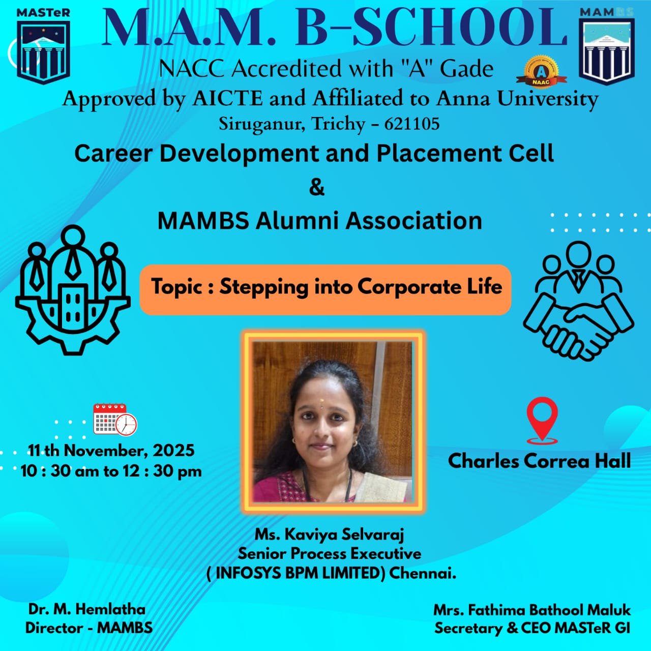 Stepping into Corporate Life